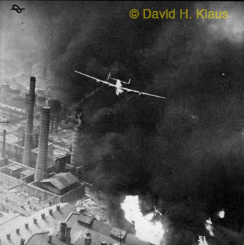 Ploesti Film B-24 Attack Photo
